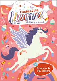 Picture of J'habille les Licornes - Goûter gourmand - Avec plus de 500 stickers