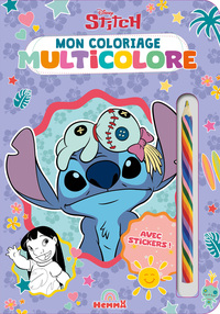 Picture of Disney Stitch - Mon coloriage multicolore - Avec stickers !