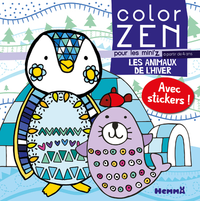 Picture of Color zen pour les mini'z - Les animaux de l'hiver