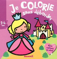 Picture of Je colorie sans déborder (2-4 ans) - Princesses et châteaux - Avec gros contours en relief !