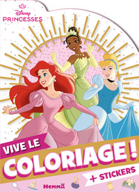 Picture of Disney Princesses - Vive le coloriage ! (Ariel, Tiana, Cendrillon)