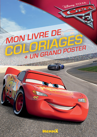Picture of Cars 3 Mon livre de coloriages + Un grand poster