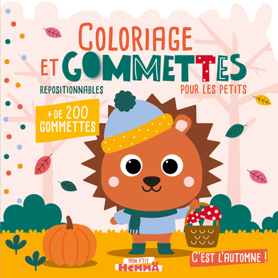 Picture of Mon P'tit Hemma - Coloriage et gommettes pour les petits - C'est l'automne !