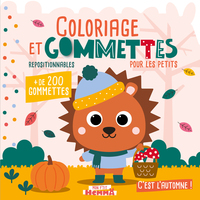 Picture of Mon P'tit Hemma - Coloriage et gommettes pour les petits - C'est l'automne !