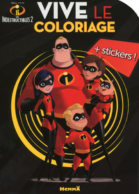 Picture of Disney Les Indestructibles 2 Vive le coloriage + Stickers !