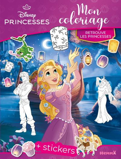 Picture of Disney Princesses - Mon coloriage - Retrouve les princesses - + stickers