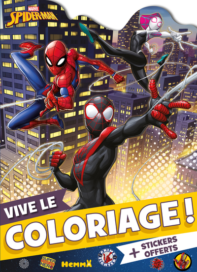 Picture of Marvel Spider-Man - Vive le coloriage ! (Spider-Man Team) - + stickers offerts