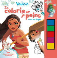 Picture of Disney Vaiana Je colorie et je peins avec les doigts