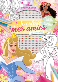 Picture of Disney Princesses - Je colorie mes amies - Avec strass - La vie est belle ! - Avec des strass et des stickers