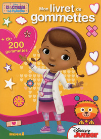 Image de Docteur La Peluche Mon livret de gommettes (Fond orange)