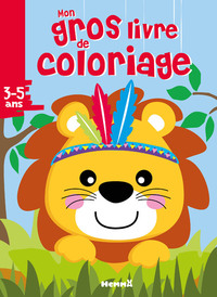 Picture of Mon gros livre de coloriage (Lion)