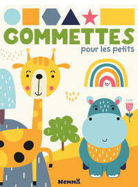 Image de Gommettes pour les petits (Girafe-hippo)
