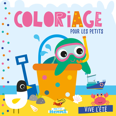 Picture of Mon P'tit Hemma - Coloriage pour les petits - Vive l'été