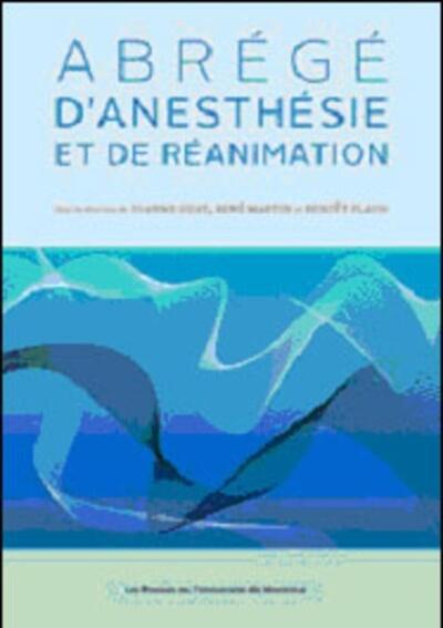 Picture of Abrégé d'anesthésie et de réanimation