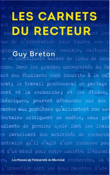 Image de Les carnets du recteur