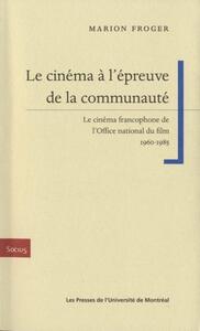 Picture of Le cinéma à l'épreuve de la communauté