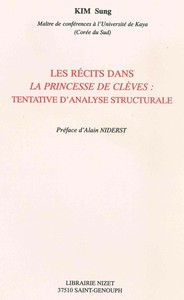 Image de Les Récits dans La Princesse de Clèves : tentative d'analyse structurale