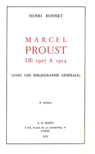 Picture of Marcel Proust de 1907 à 1914
