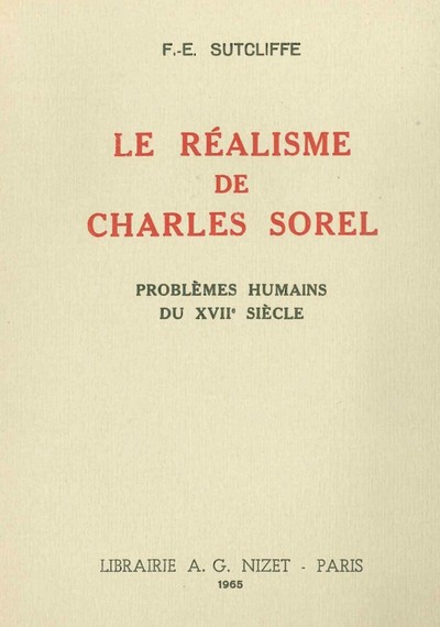 Image de Le Réalisme de Charles Sorel