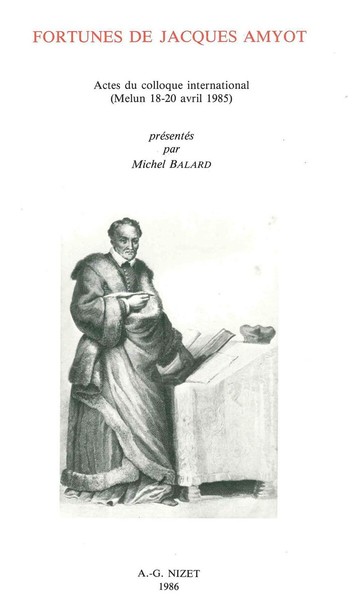 Image de Fortunes de Jacques Amyot