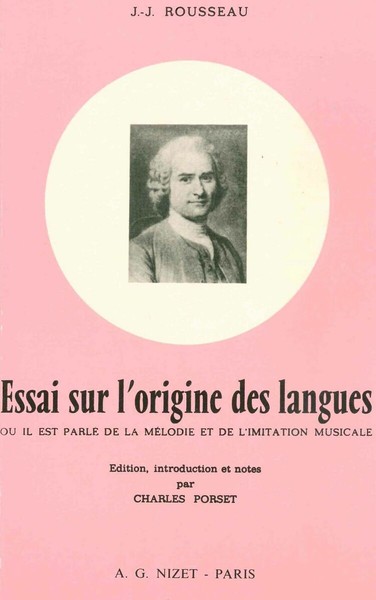 Picture of Essai sur l'origine des langues