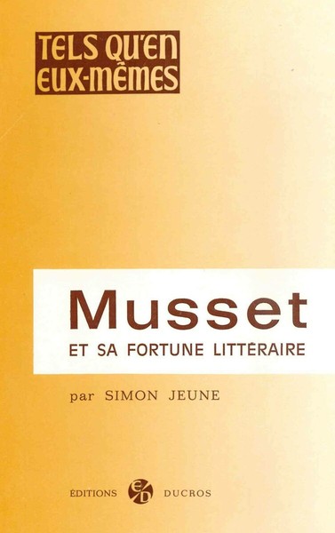 Image de Musset et sa fortune littéraire