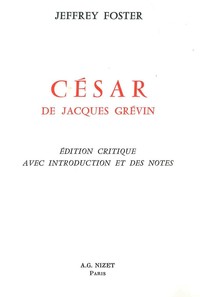 Image de César, de Jacques Grévin