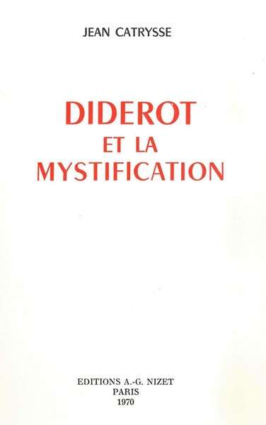 Image de Diderot et la mystification