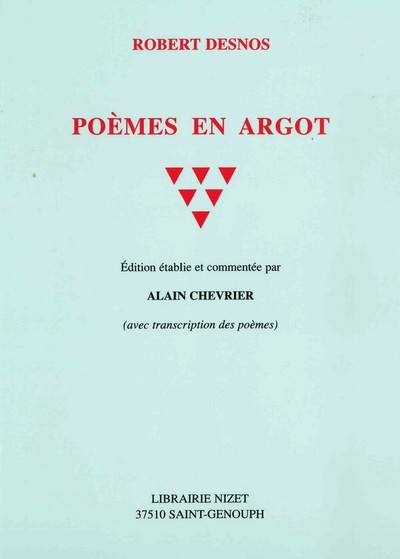 Picture of Poèmes en argot
