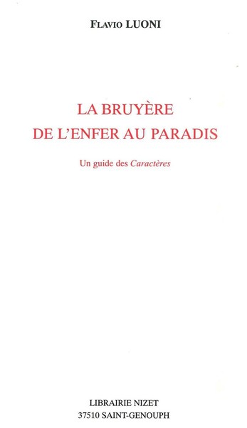 Image de La Bruyère, de l'enfer au paradis