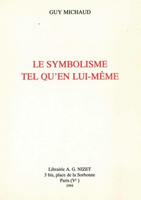 Image de Le Symbolisme tel qu'en lui-même