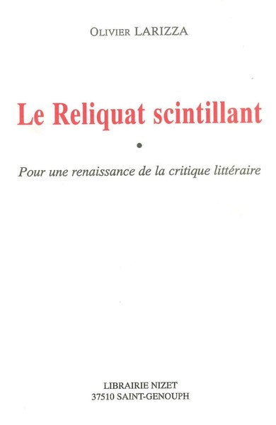 Picture of Le Reliquat scintillant