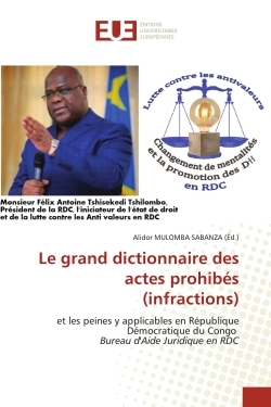 Picture of Le grand dictionnaire des actes prohibés (infractions)