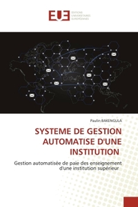 Picture of SYSTEME DE GESTION AUTOMATISE D'UNE INSTITUTION