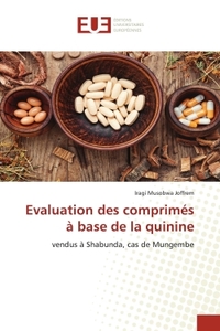 Picture of Evaluation des comprimés à base de la quinine