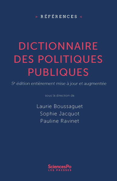 Picture of Dictionnaire des politiques publiques - 5e édition entièreme