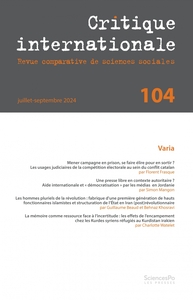 Image de Critique Internationale 104