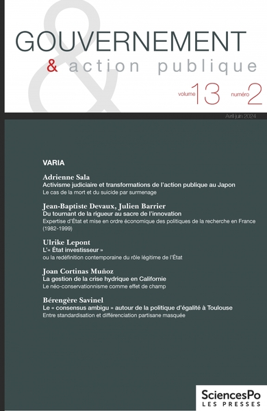 Image de Gouvernement et action publique T13-2