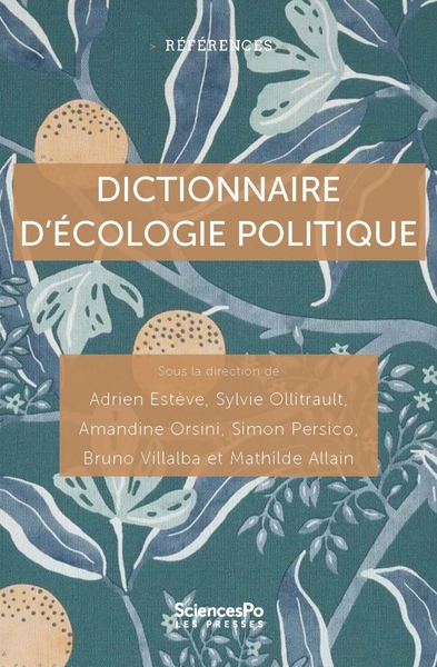 Picture of Dictionnaire d'écologie politique