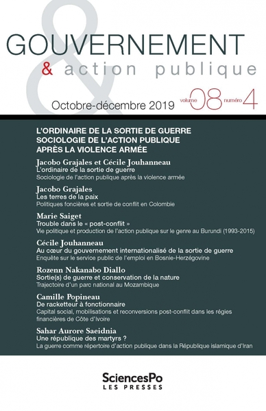 Picture of Gouvernement et action publique T8-4