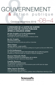Picture of Gouvernement et action publique T8-4