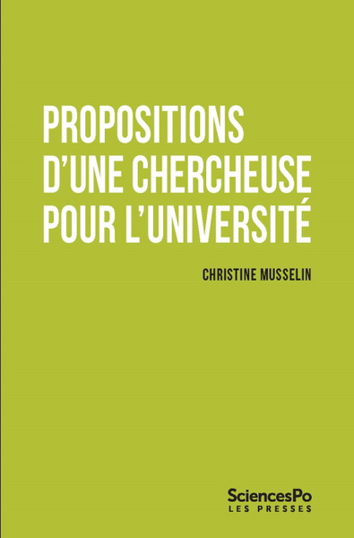 Image de Propositions d'une chercheuse pour l'Université