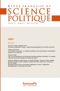 Image de Revue Française de Science Politique T72-3