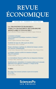Picture of Revue économique T73-2