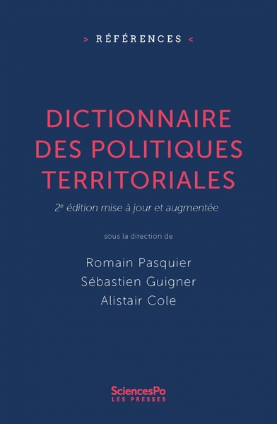 Picture of Dictionnaire des politiques territoriales