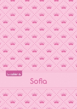 Picture of CAHIER SOFIA SEYES,96P,A5 PRINCESSE
