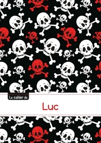Picture of Le carnet de Luc - Séyès, 96p, A5 - Têtes de mort
