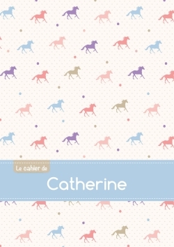 Picture of Le cahier de Catherine - Séyès, 96p, A5 - Chevaux