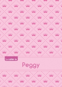 Image de CAHIER PEGGY BLANC,96P,A5 PRINCESSE