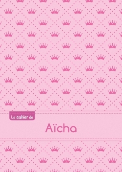 Picture of Le cahier d'Aïcha - Petits carreaux, 96p, A5 - Princesse